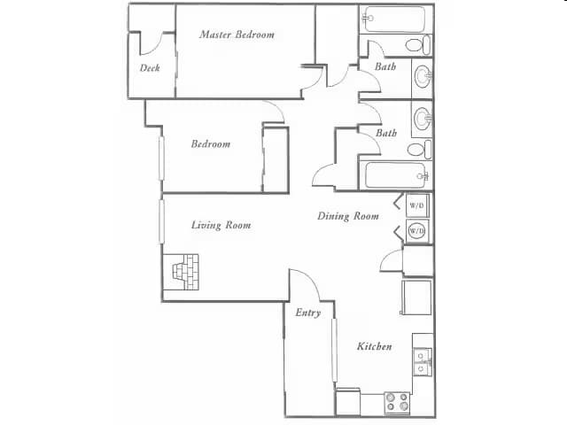 Unit 406 406 floor plan