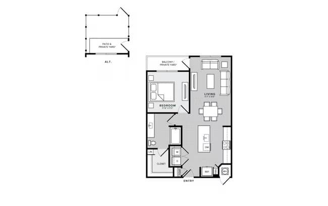 Unit 10306 06206 floor plan