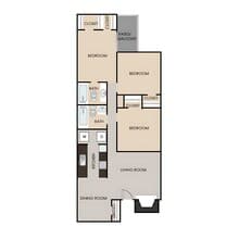 C1 265 floor plan