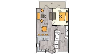 A6 416 floor plan