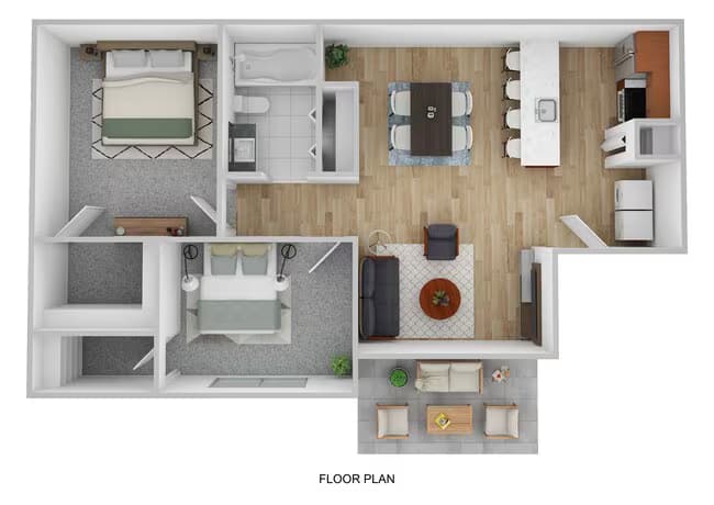 B1 2044 floor plan
