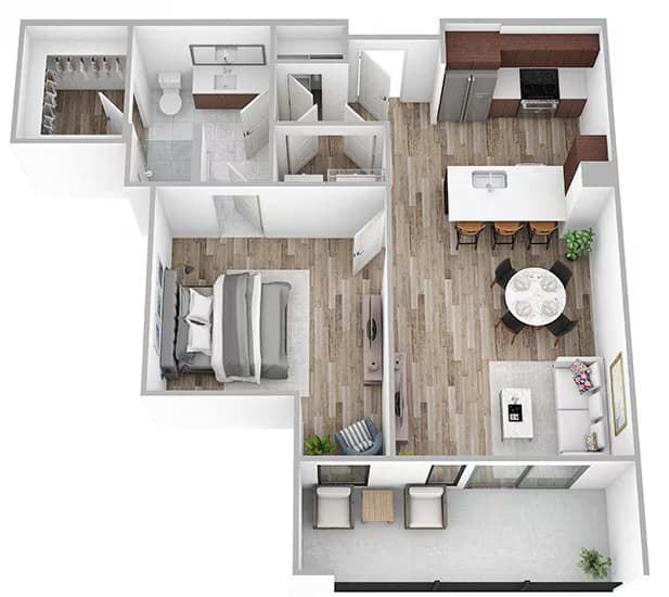 Unit 2218 2218 floor plan