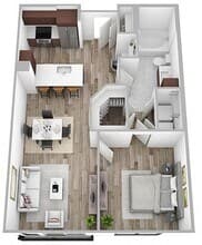 Benbrook 5303 floor plan