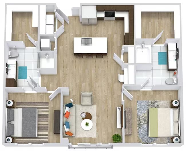 Somerville 1422 floor plan