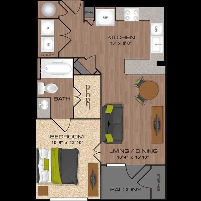A1 4203 floor plan