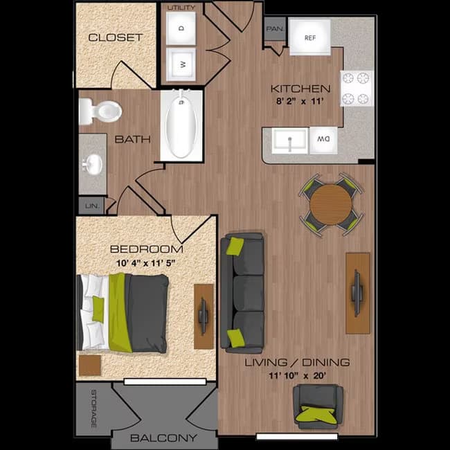 A2 1123 floor plan