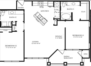 Unit 2224 2224 floor plan