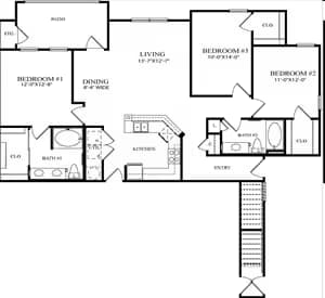 Unit 2322 2322 floor plan