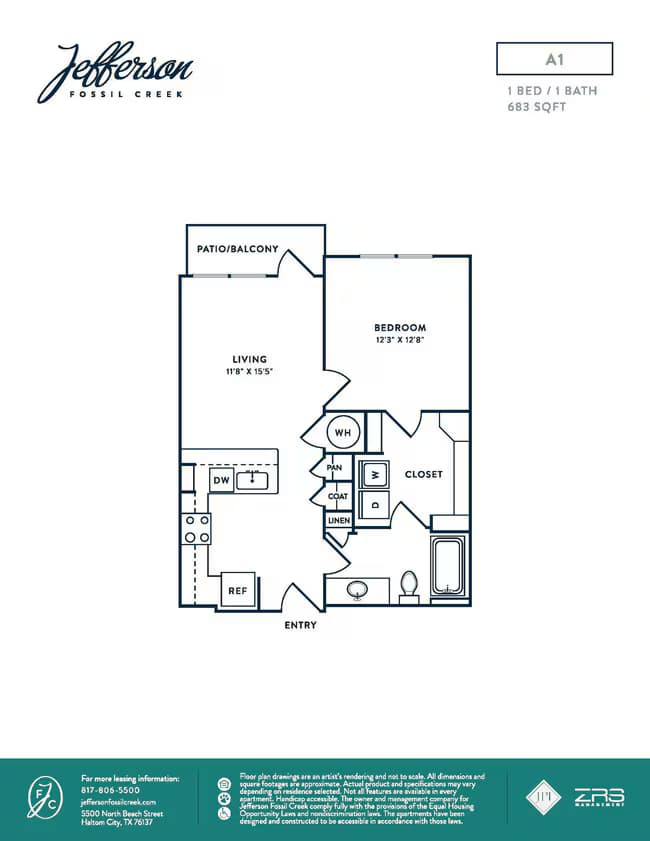 A1 6238 floor plan