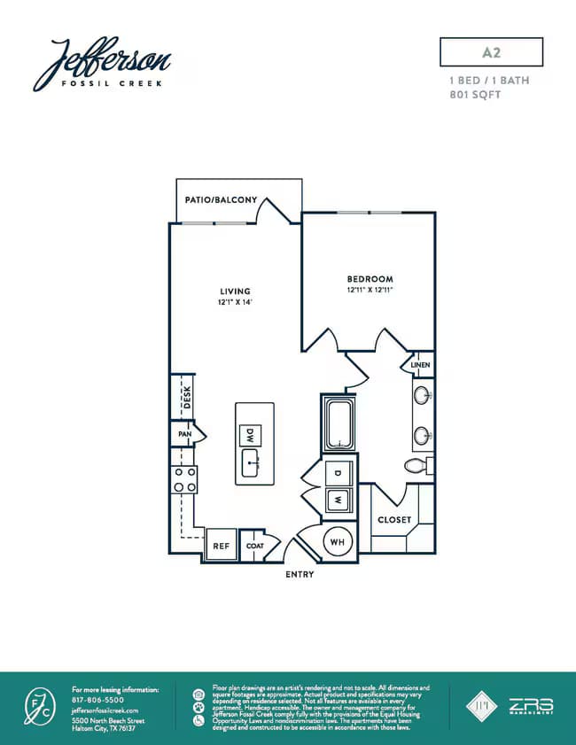 A2 6203 floor plan