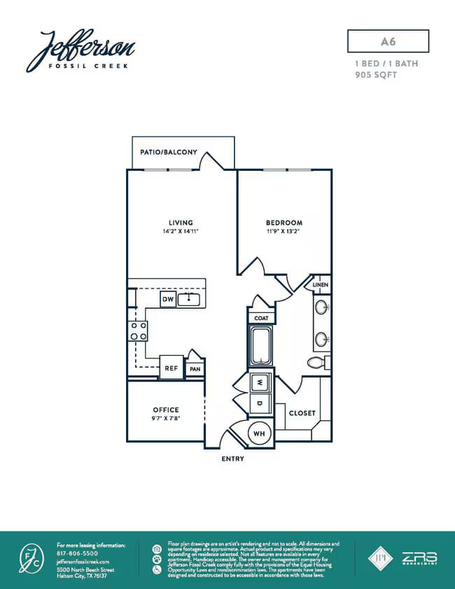 A6 5305 floor plan