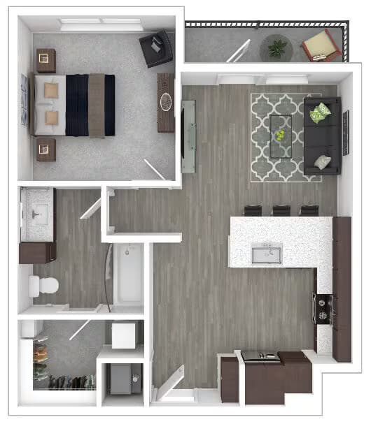 Unit 4210 2312 floor plan