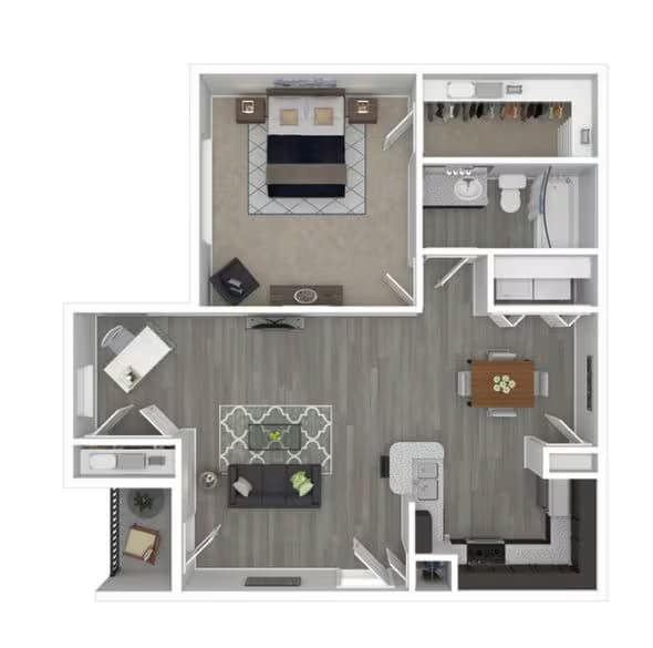 Unit 222 333 floor plan