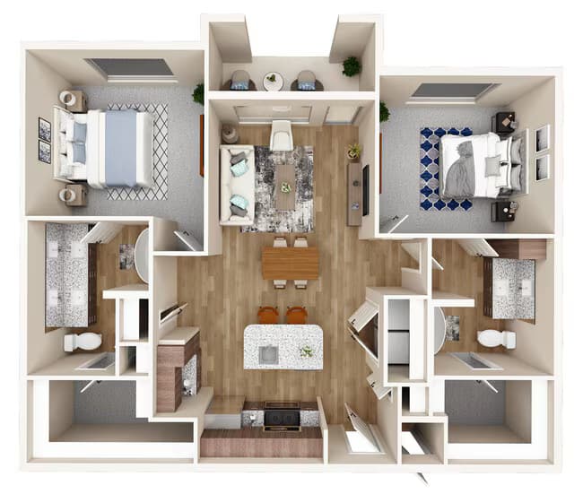 Unit 5204 5204 floor plan