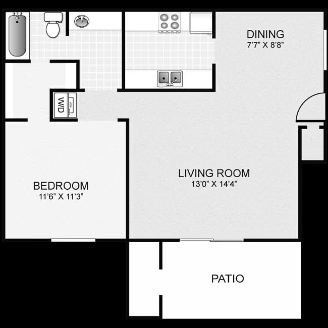 1.1A Q-203 floor plan