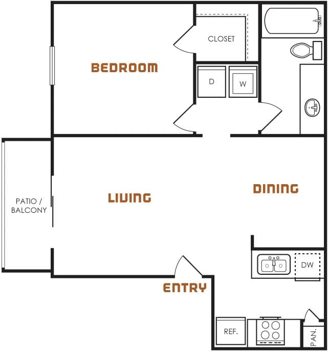 Unit 245 245 floor plan