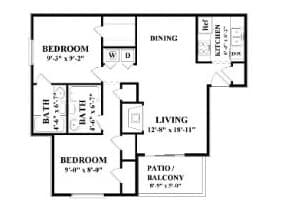 B1 2090 floor plan
