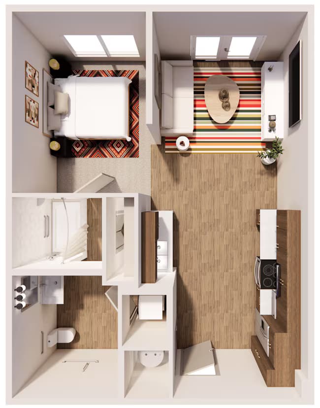 Unit 1110 1110 floor plan