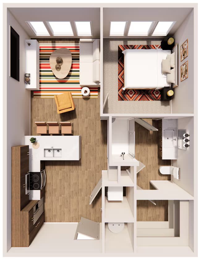 Unit 1412 1412 floor plan
