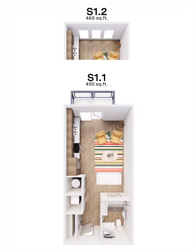 Unit 1338 1338 floor plan
