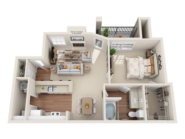 Unit 427 427 floor plan