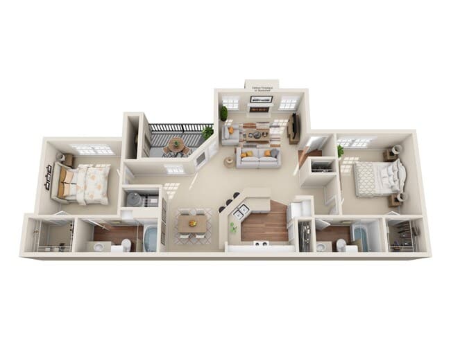 Unit 713 713 floor plan