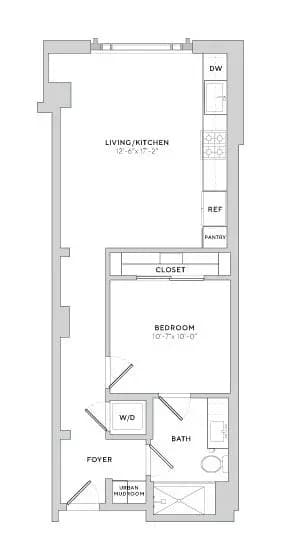 S1 (0x1) Maple Terrace-1111 floor plan