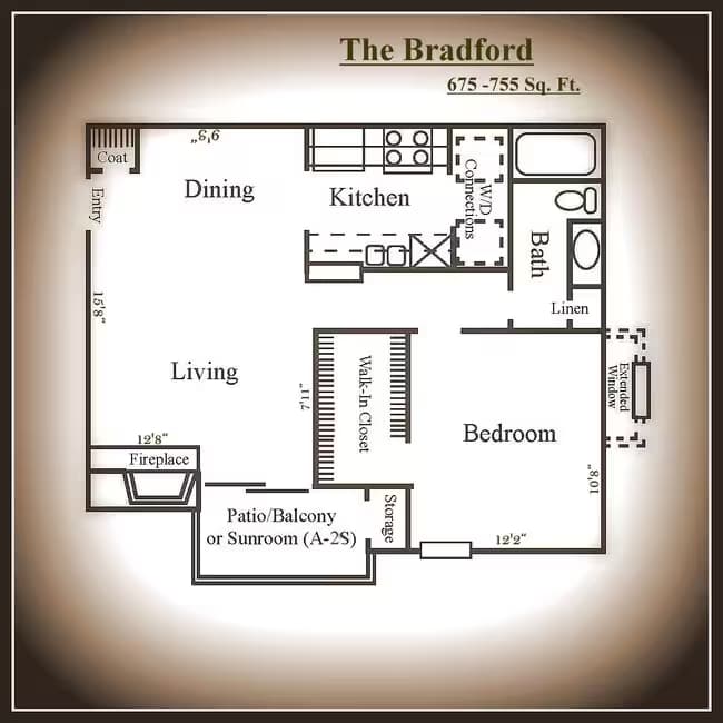 The Bradford 5986B floor plan