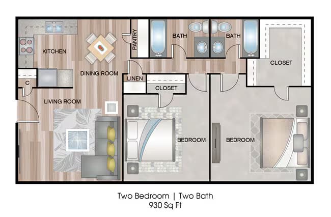 B2 291 floor plan