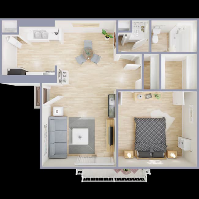 Unit 107 167 floor plan