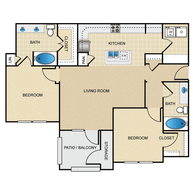 Unit 0131 1431 floor plan
