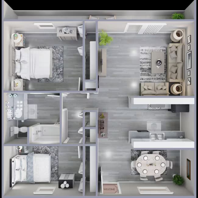 B1 201 floor plan