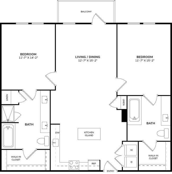 Unit 2215 2125 floor plan