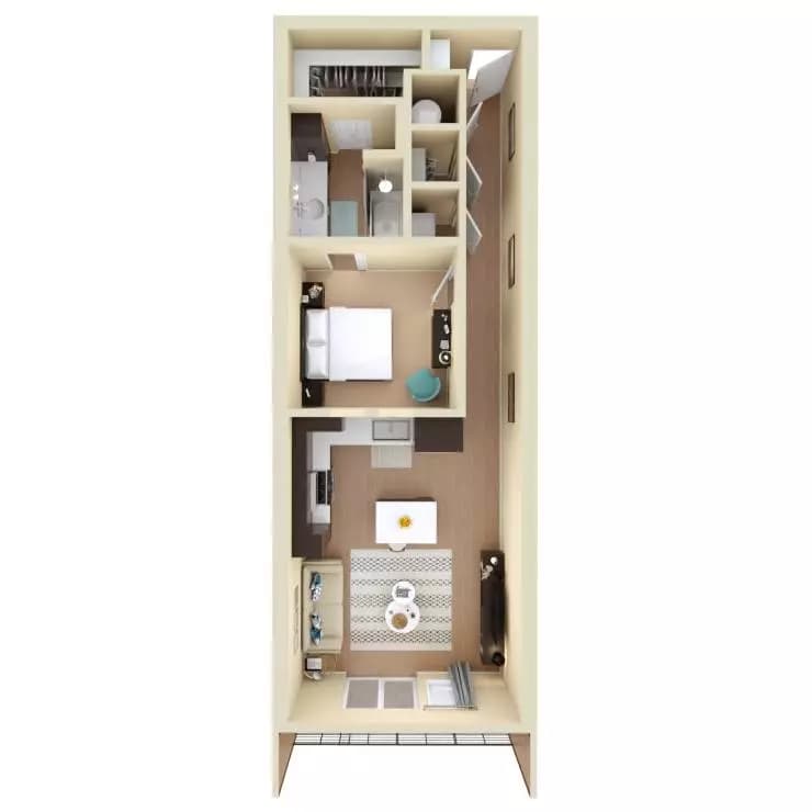 A2 213 floor plan
