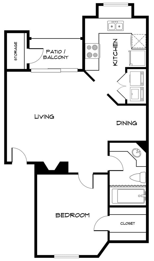 A1 1024 floor plan