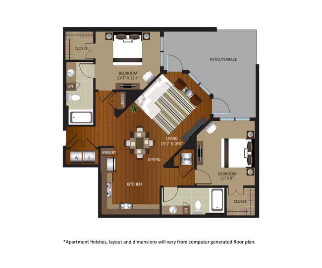 B2-A 1208 floor plan