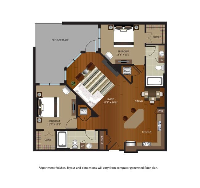 B2-B 1224 floor plan