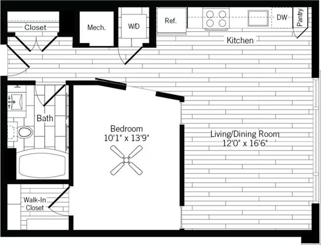 A01 1917 floor plan