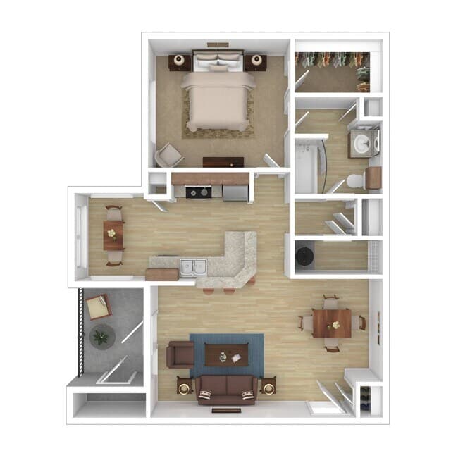 Unit 733 733 floor plan
