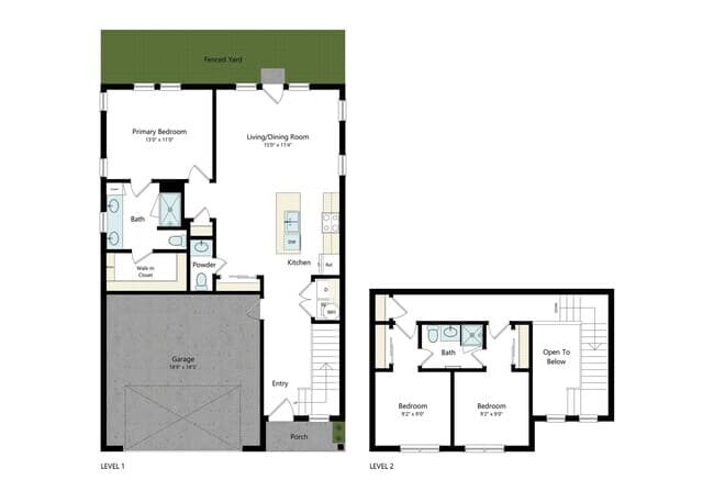 Unit 2016E 2016E floor plan