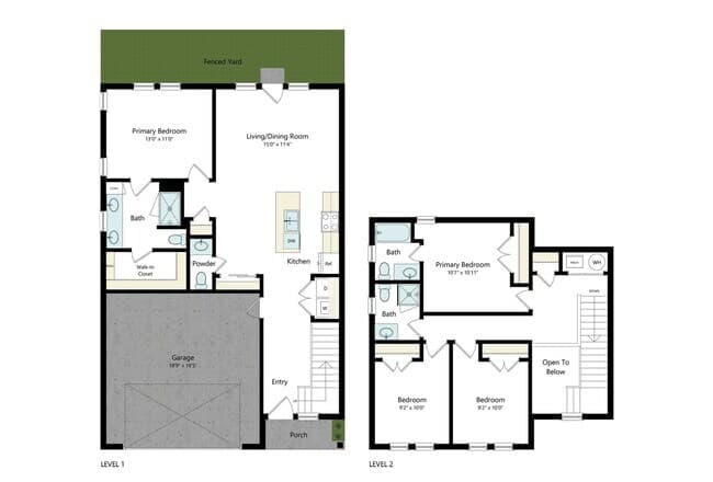Unit 7236C 7236C floor plan