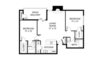 The Plaza 0211 floor plan