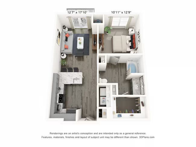 Frisco Square floor plan