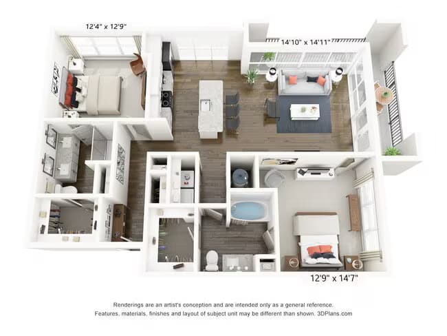Teel floor plan
