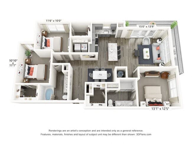 Warren floor plan