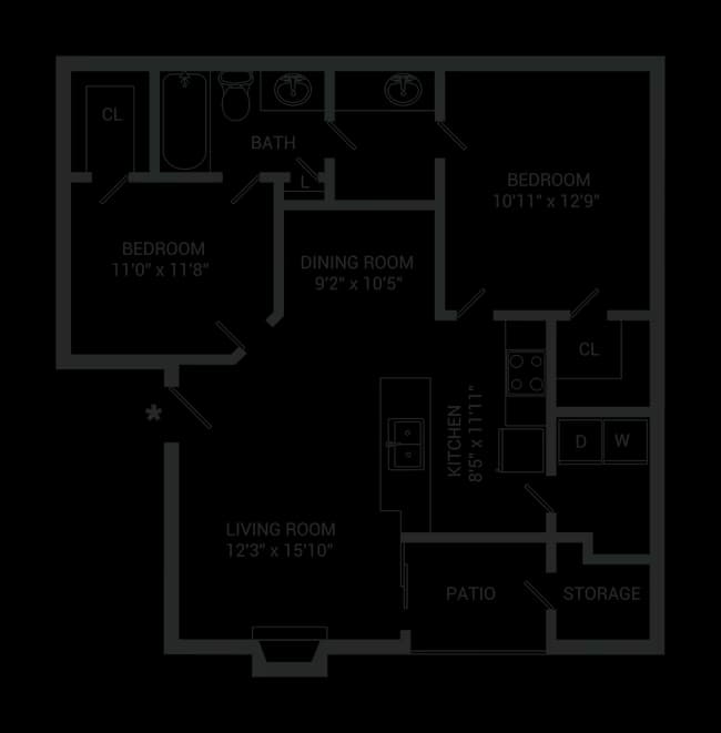 Unit 4204 4204 floor plan