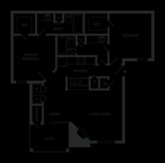 Unit 2308 2308 floor plan