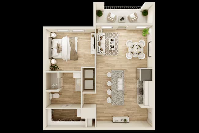 Unit 9304 5303 floor plan