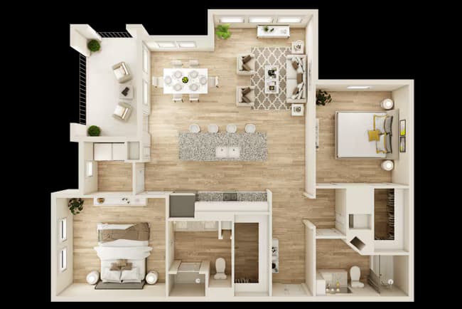 Unit 3202 3102 floor plan