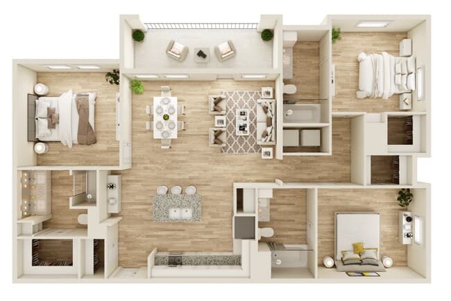 Unit 1302 1302 floor plan